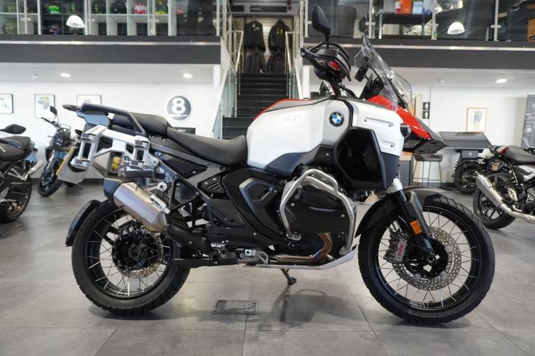 BMW R 1300 GS Adventure TE, 2025, Red with just 7131miles Only £16495. 
