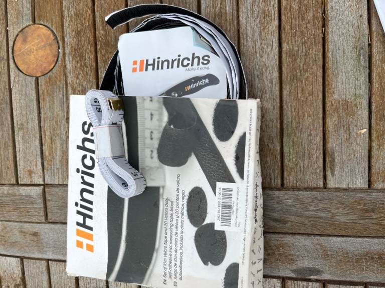 velcro tape with tape measure 