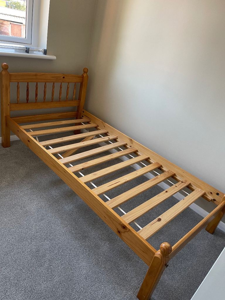 Single Pine Bed