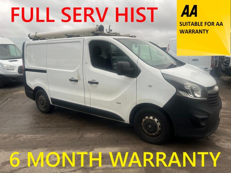 2017 Vauxhall Vivaro 2900 1.6CDTI 95PS ecoFLEX H1 Van PANEL VAN Diesel Manual