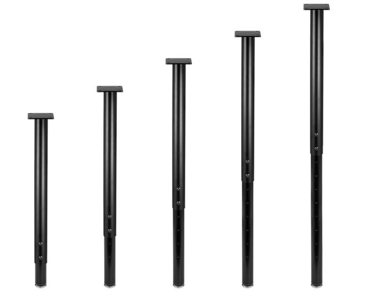 4 pack Table Legs Black & 4 Pack white  Legs 