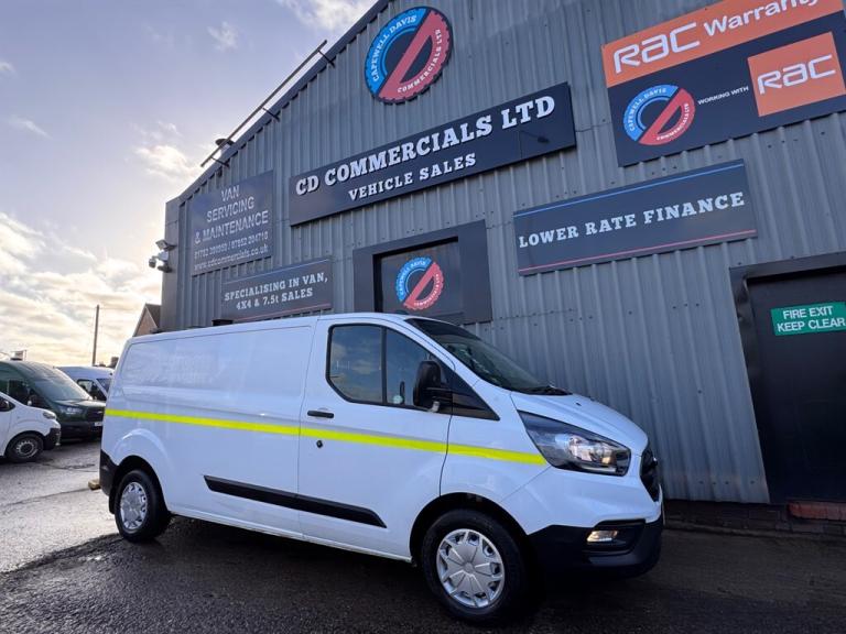 2020 Ford Transit Custom 2.0TDCI 300 LEADER ECOBLUE L2 H1 LWB Low Roof Euro 6 Panel Van Diesel Ma...