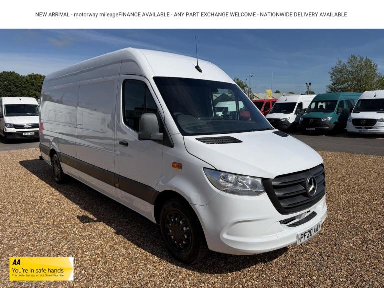 2020 Mercedes-Benz Sprinter 3.5t H2 Van PANEL VAN DIESEL Automatic