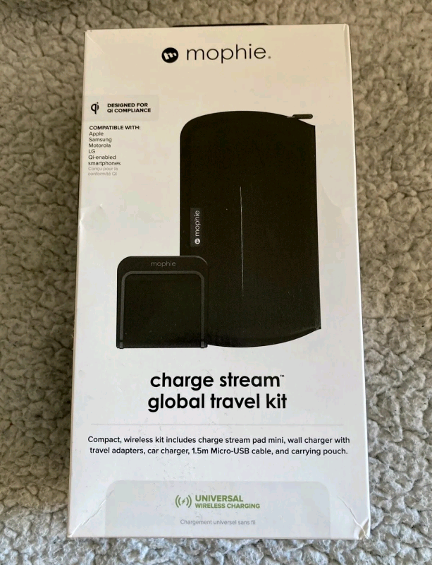 Mophie Charge Stream Global Travel Kit