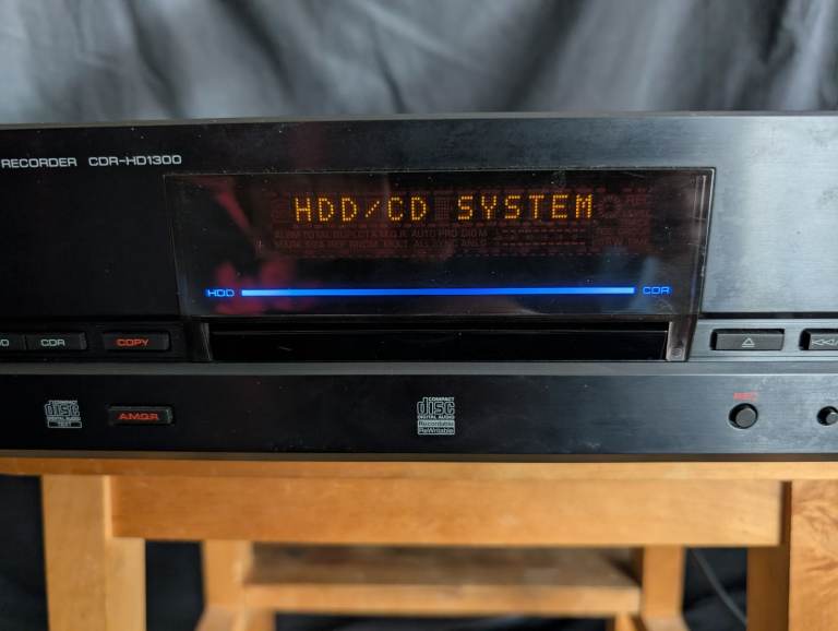 Yamaha CDR-HD1300 Natural Sound HDD/CD Recorder 