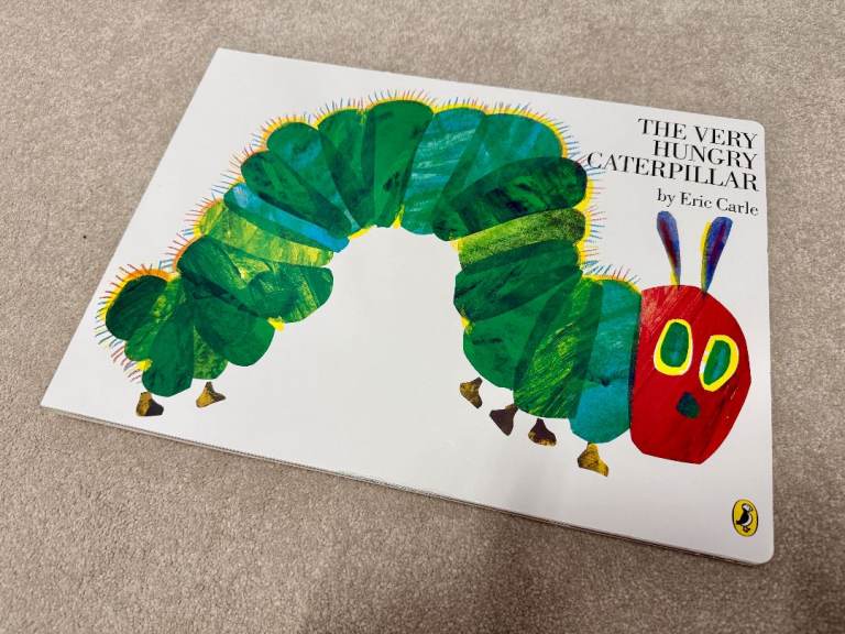 The Very Hungry Caterpillar - Original Full Size Board Book - Penguin - Excellent Condition