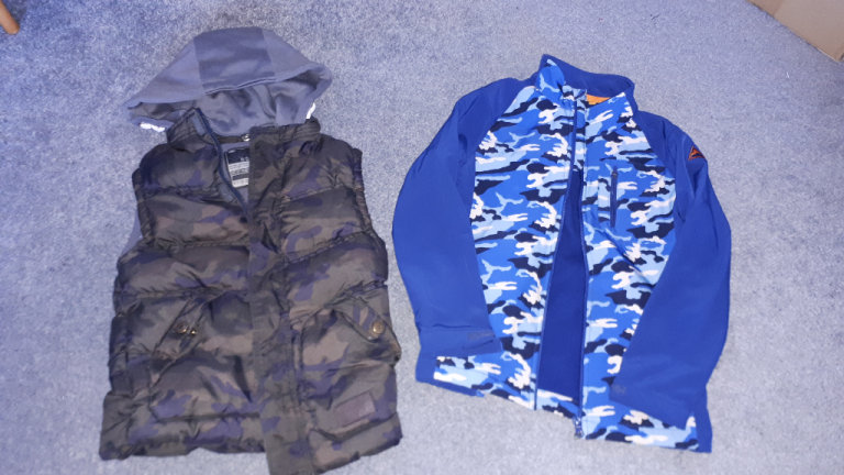 Boys jacket and gilet 9-10 years 