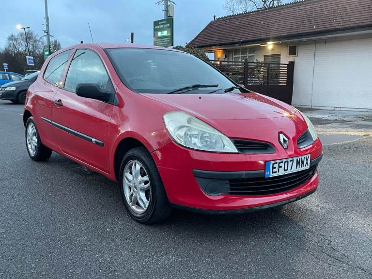Renault Clio 1.2 Petrol 2007 - Ulez free - Drives perfect - not micra yaris corsa fiesta