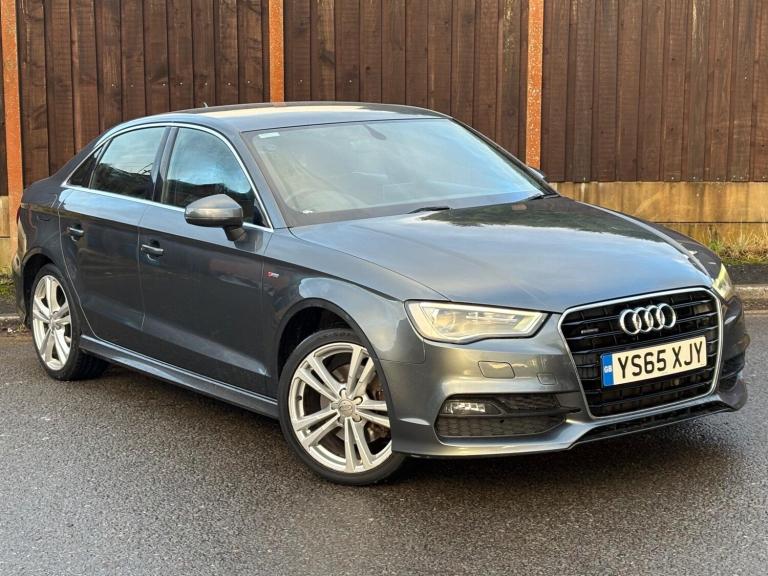 2015 Audi A3 2.0 TDI S line S Tronic quattro Euro 6 (s/s) 4dr (Nav) SALOON Diesel Automatic