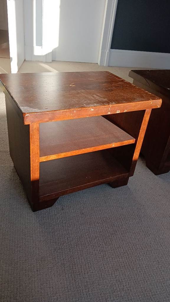 Side Tables Pair 60w x 46d x 51h