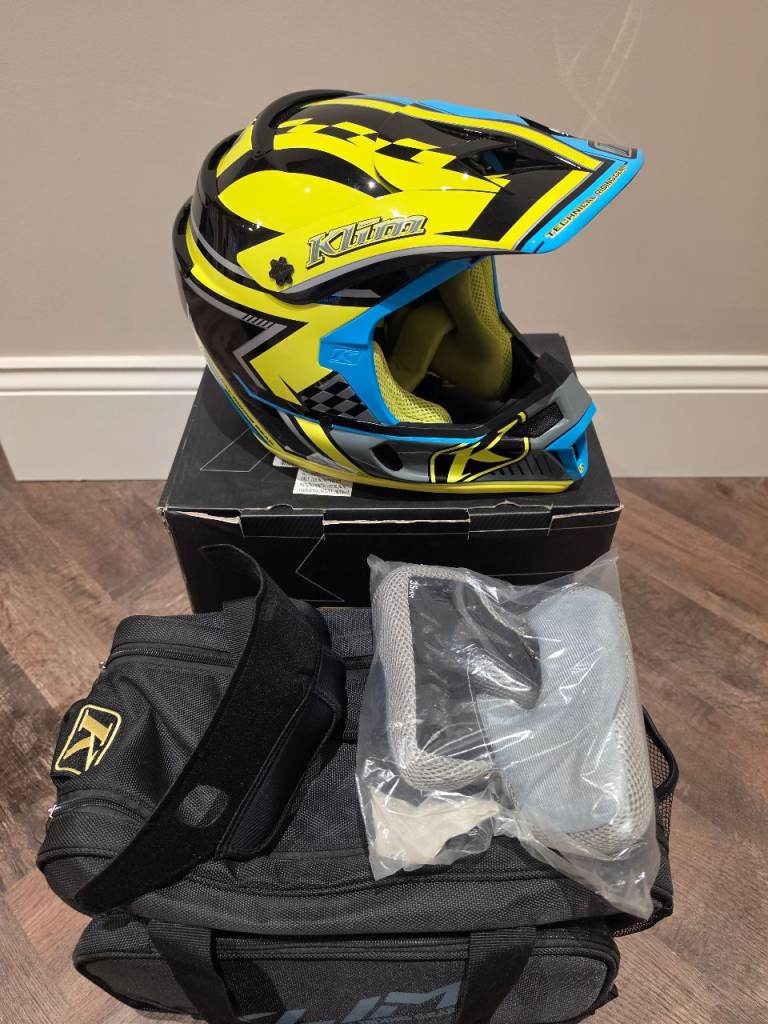  Klim F4 Off-Road Helmet – Great for Summer Riding (Size Medium: 56-57cm)