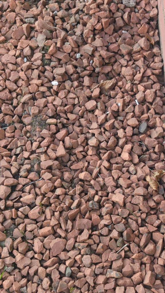 Red garden stones free