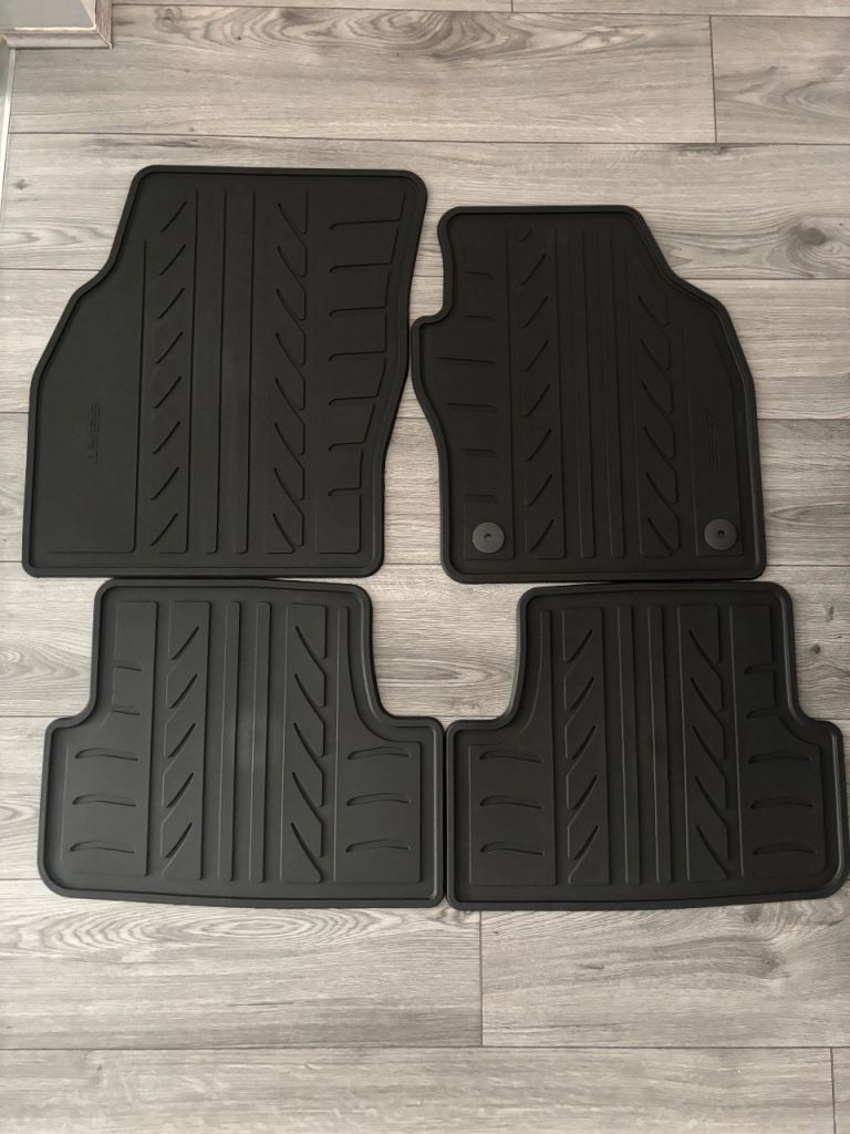 Genuine Seat Ibiza Arona Rubber Car Floor Mats (NEW) 2017-2026 Models