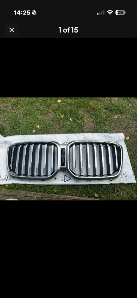 BMW X3 MSport grill
