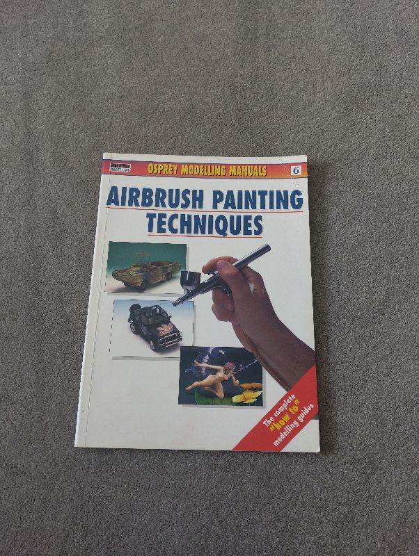 Airbrush technique book
