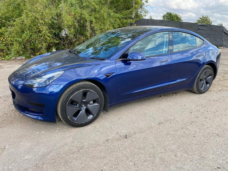 2022 72 REG TESLA MODEL 3 RWD HPI CLEAR UNRECORDED DAMAGED SALVAGE REPAIRED