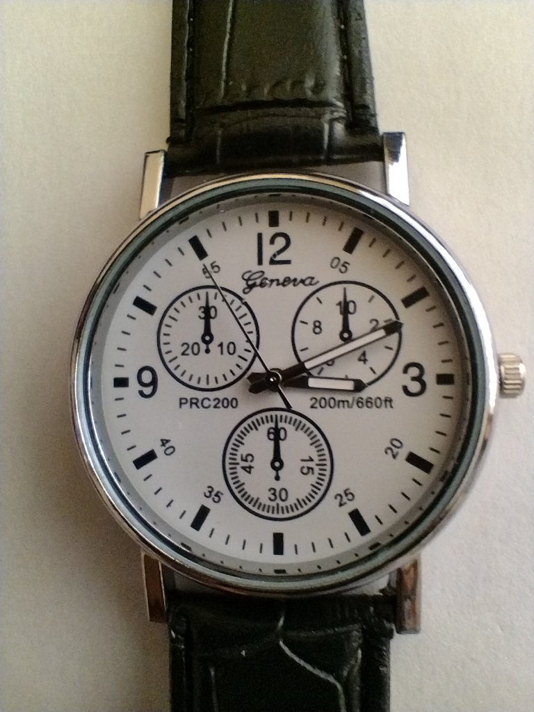 GENTS 'GENEVA' BUSINESS STYLE ANALOGUE WATCH