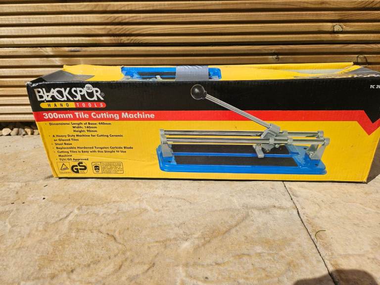 BLACKSPUR 300mm manual tile cutter 