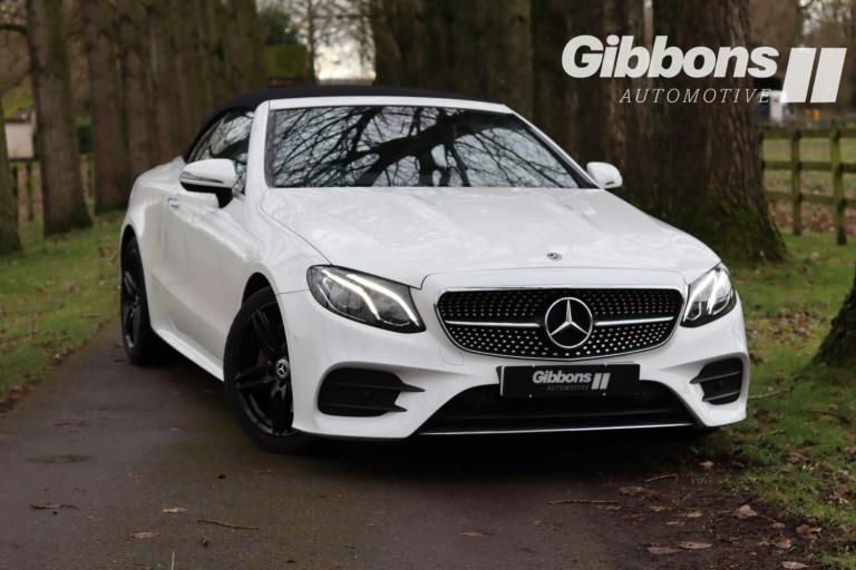 2018 Mercedes-Benz E Class 2.0 E 220 D AMG Line Premium Auto 2dr Convertible Diesel Automatic