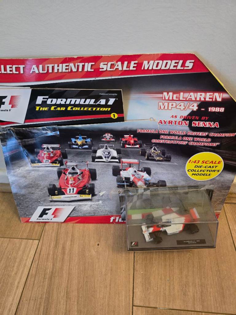 Formula 1 small scale an vintage cars