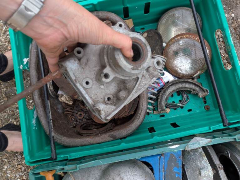 Greeves Villiers triumph James parts vintage motorbike 