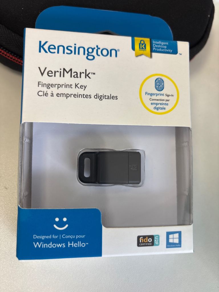 Kensington VeriMark Fingerprint Key for Windows Hello - New