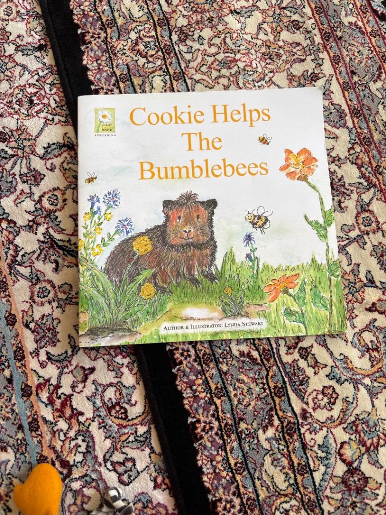 Cookie Helps The Bumblebees Children's Book – Good Condition