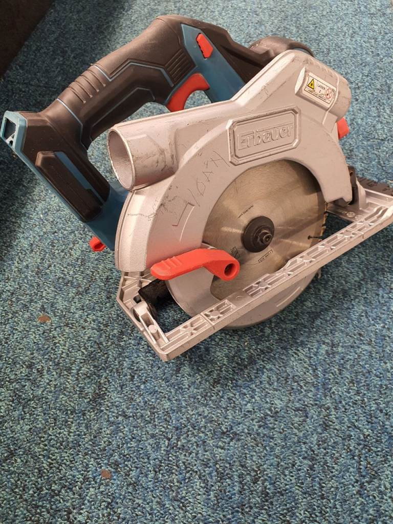 Erbauer ecs18-li 18v 165mm cordless circular saw 