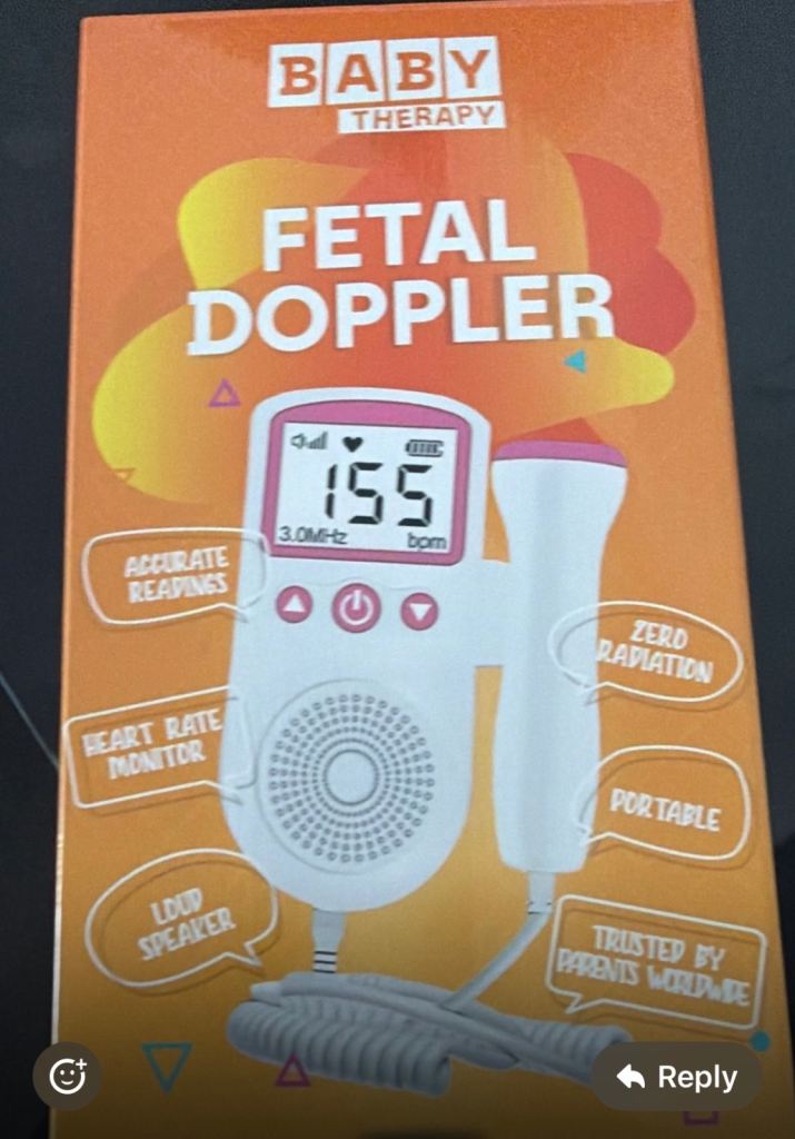 BABY THERAPY Fetal Doppler – Brand New, Unused