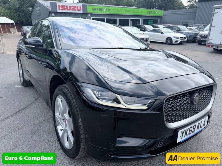 2019 Jaguar I-Pace Black 400 90kWh SE SUV, 48,025 miles, electric 4WD, Meridian audio, Adaptiv HA...