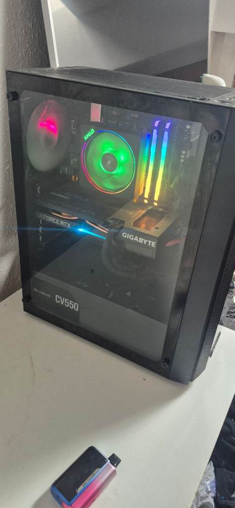 RGB gaming PC