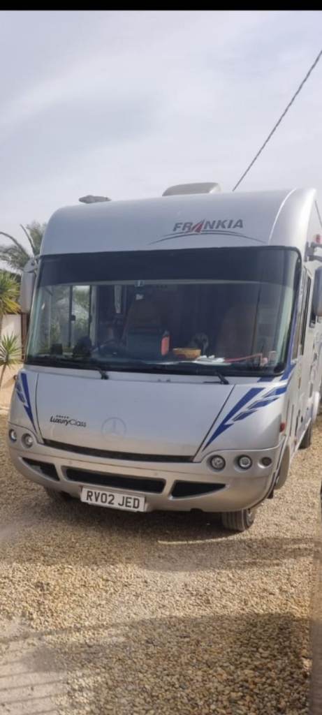 Motorhome mercedes frankia i8400 luxury class