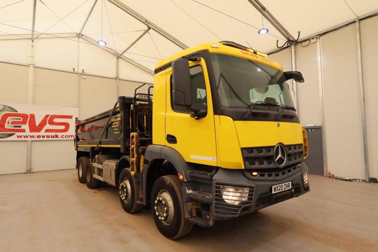 2020 (20 PLATE) Mercedes Benz AROCS 3240 GRAB 8x4 Euro 6 Tipper Grabs