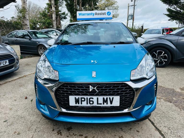 2016 DS Automobiles DS 3 1.6 BlueHDi Elegance 3dr HATCHBACK Diesel Manual