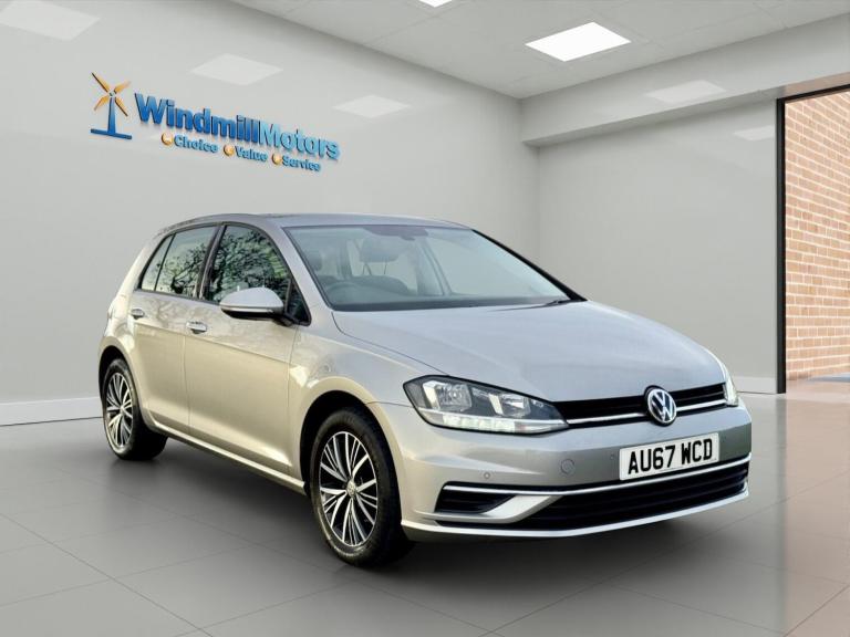 2017 Volkswagen Golf 1.0 TSI BlueMotion Tech SE Nav Euro 6 (s/s) 5dr HATCHBACK Petrol Manual