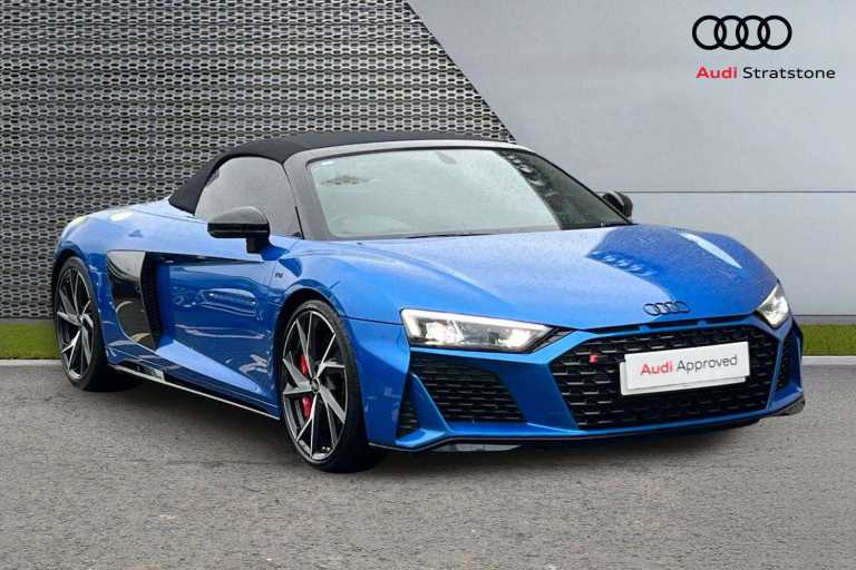2023 Audi R8 5.2 FSI V10 Quattro Performance Ed 2dr S Tronic CONVERTIBLE PETROL Automatic