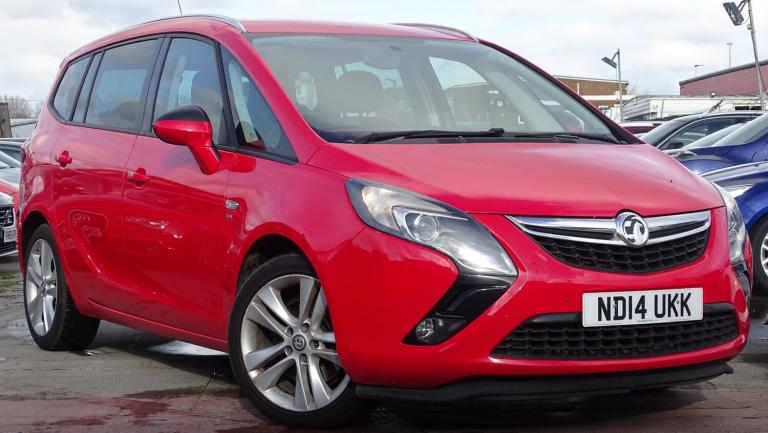 VAUXHALL ZAFIRA TOURER 2.0 CDTi SRi Red Auto Diesel 2014