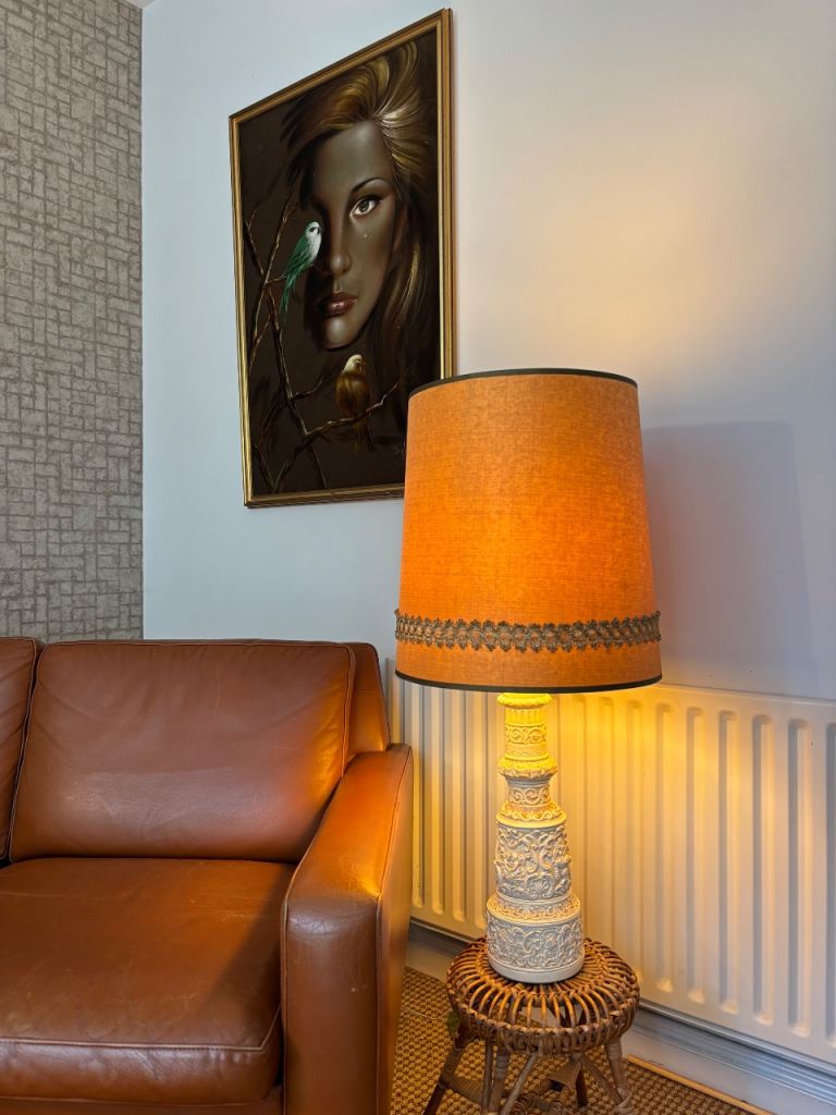 Vintage Retro Mid Century Italian Lamp