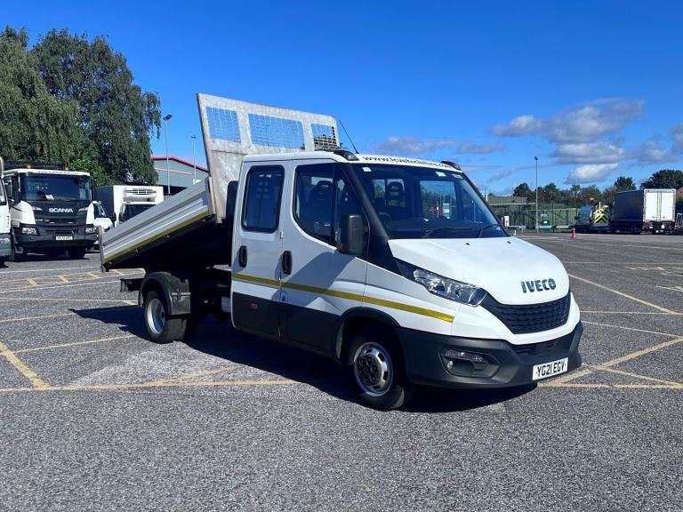 2021 iveco c/cab tipper, Iveco tipper, Daily tipper