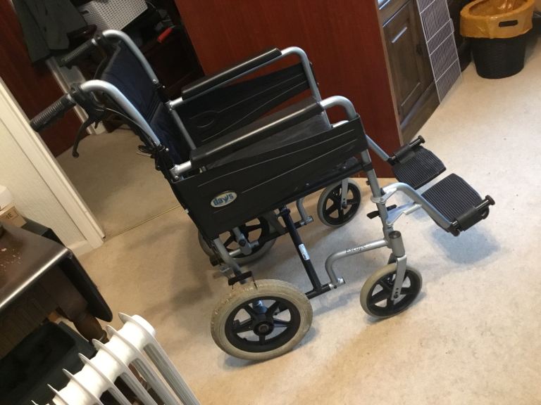 Wheelchair folding wheelchair 