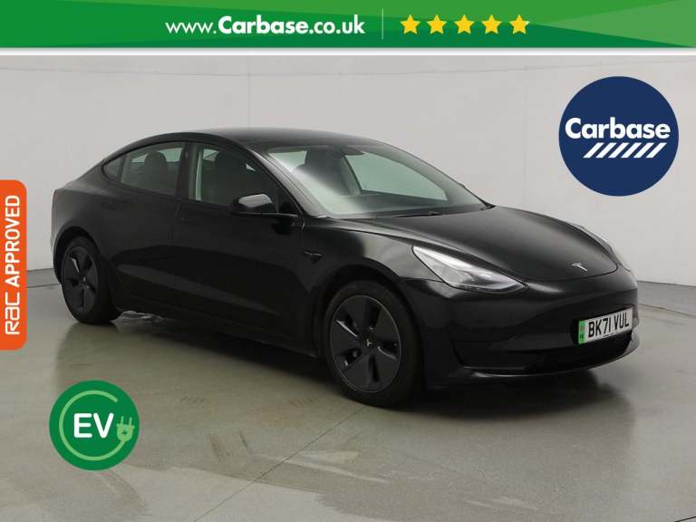 2021 Tesla Model 3 Standard Range Plus Saloon 4dr Electric Auto RWD (241 bhp) Saloon ELECTRIC Aut...