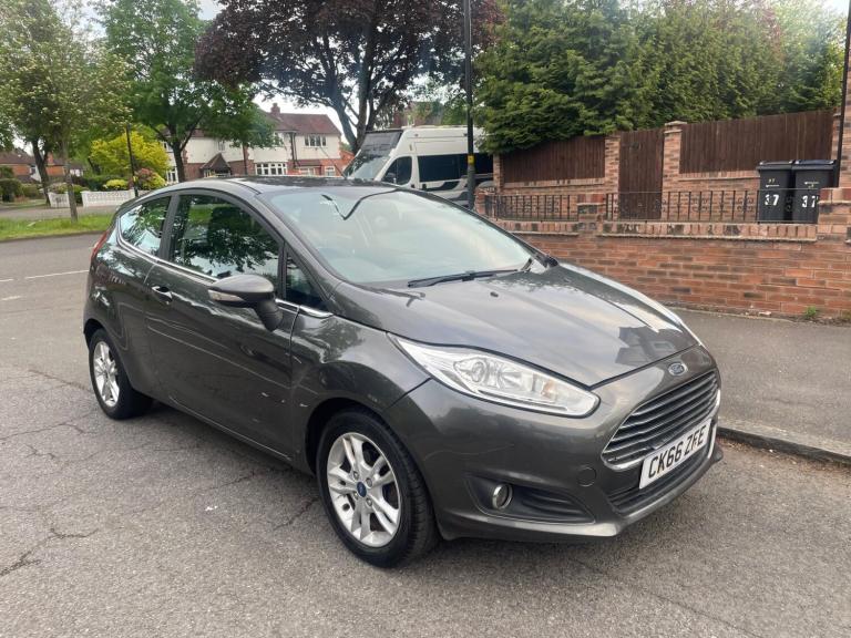 2016 Ford Fiesta 1.25 82 Zetec 3dr HATCHBACK Petrol Manual
