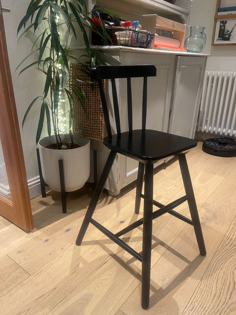 IKEA Agam junior/children's chair (black)