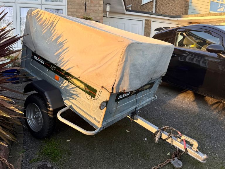 1.2 X 1m Trailer High sided camping/utility Trailer. In good used condition.