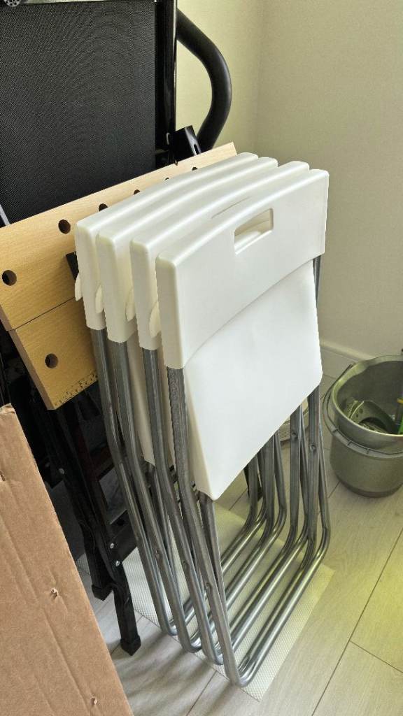 4 x IKEA GUNDE Folding chair