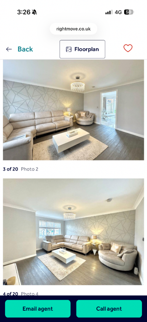 Cuddle chair from DFS 