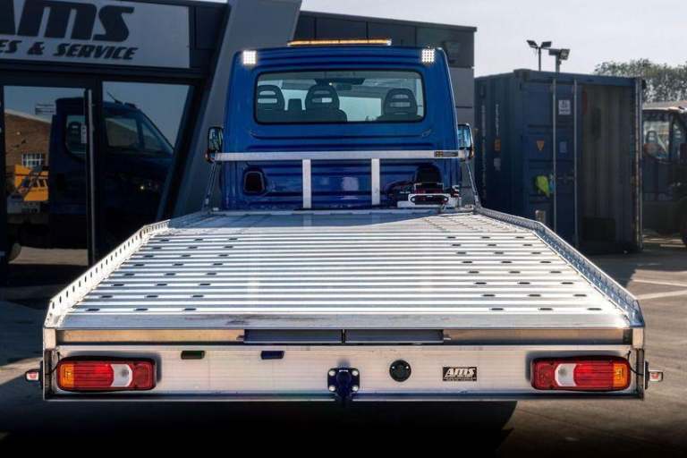 ALUMINIUM RECOVERY TRUCK BODY AMS E-BODY BEAVERTAIL CAR TRANSPORTER