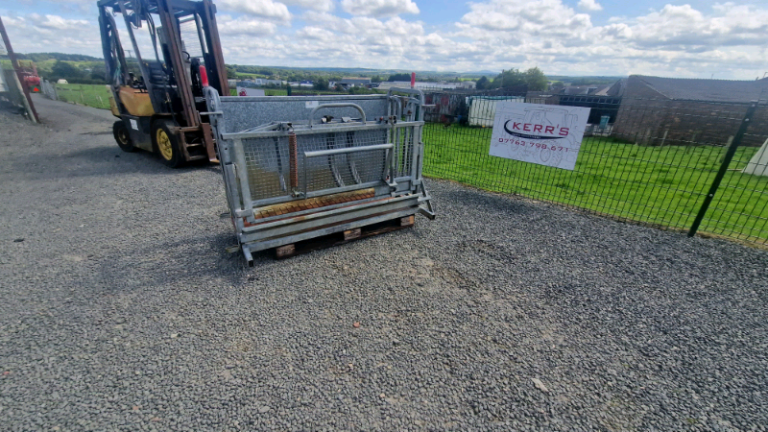 Ironworks sheep turnover crate farm livestock tractor 