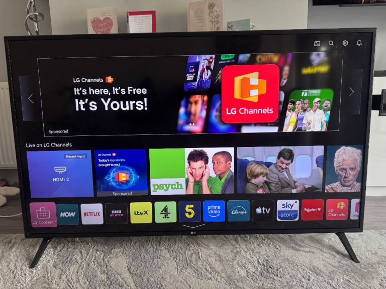 LG UN71 60 inch 4K Smart UHD TV