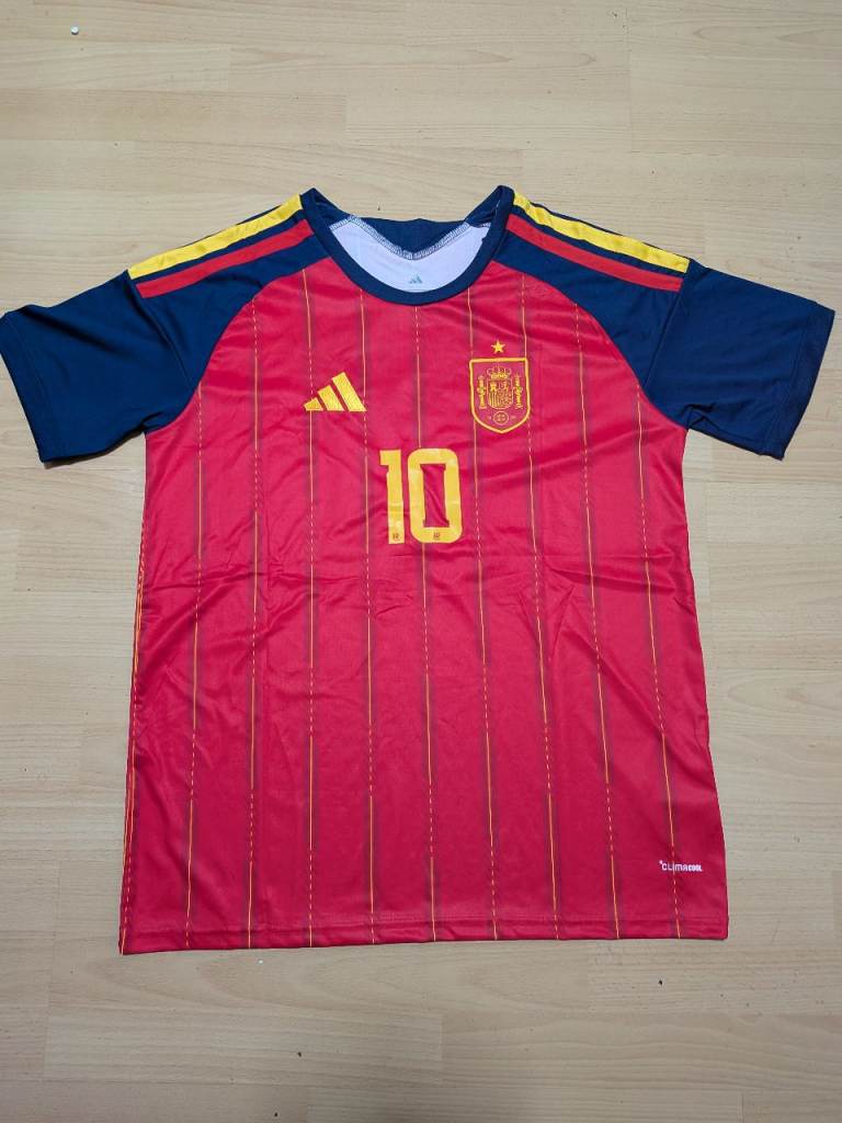 Adidas Spain Football Shirt - Yamal 10, Size XL, NEW